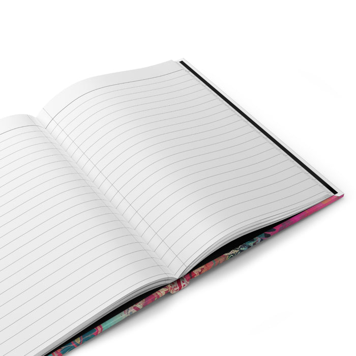 Personalized Boho Hardcover Journal, Perfect Gift for Writers, Artists, and Dreamers