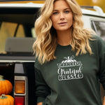 Thankful Grateful Blessed Sweatshirt, Thanksgiving Fall Sweatshirt
