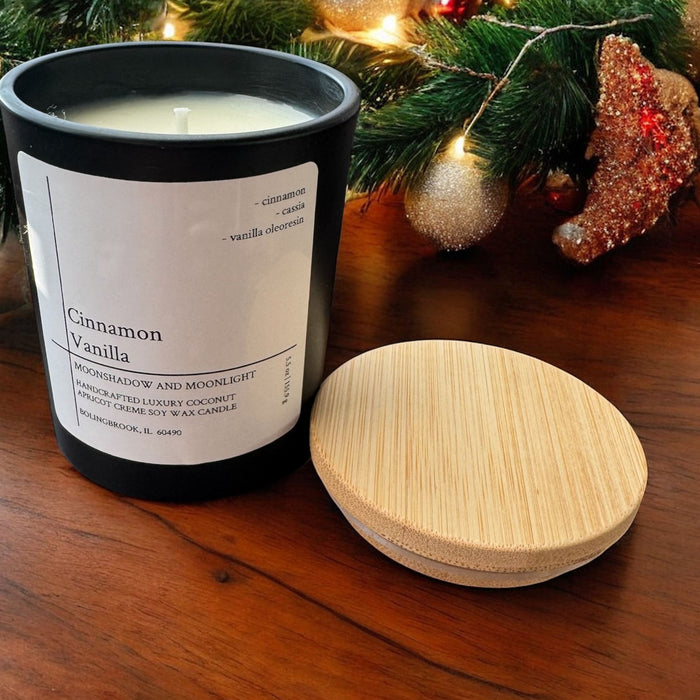 Cinnamon Vanilla Candle – Warm & Sweet Comfort