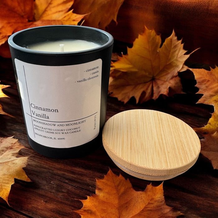 Cinnamon Vanilla Candle – Warm & Sweet Comfort