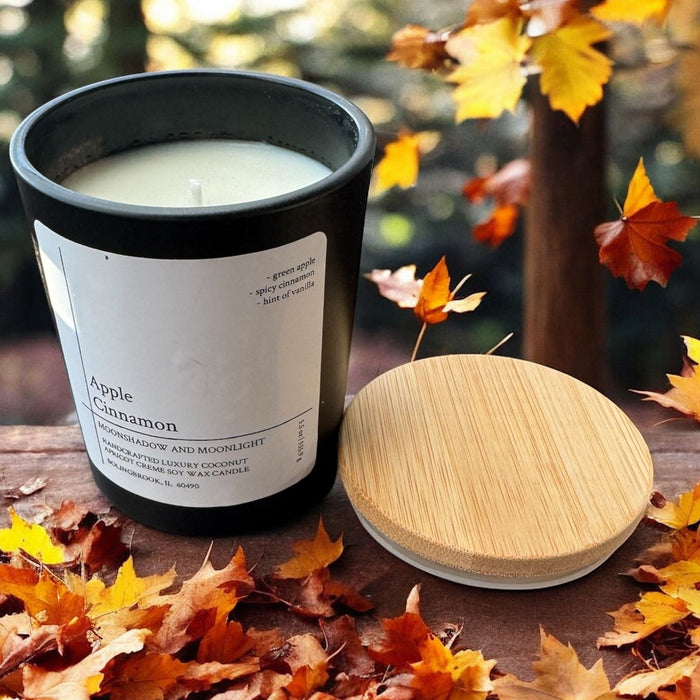 Apple Cinnamon Candle - Crisp and Cozy Fall Fragrance