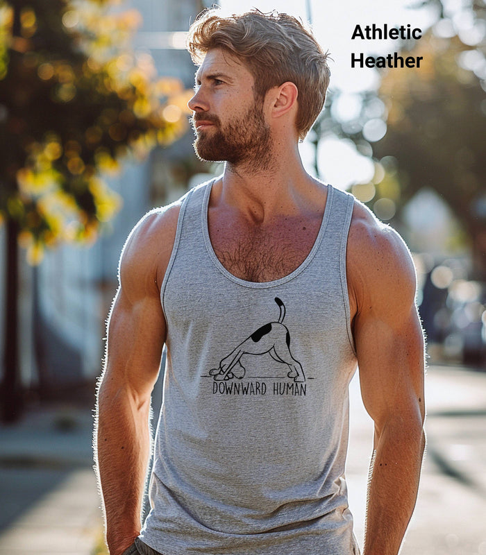Yoga Shirt, Dog Yoga Shirt, Yoga Lover Tank, Dog Lover Shirt, Funny Yoga Gift, Meditation Shirt, Yoga Class Gift, Yoga Instructor Shirt