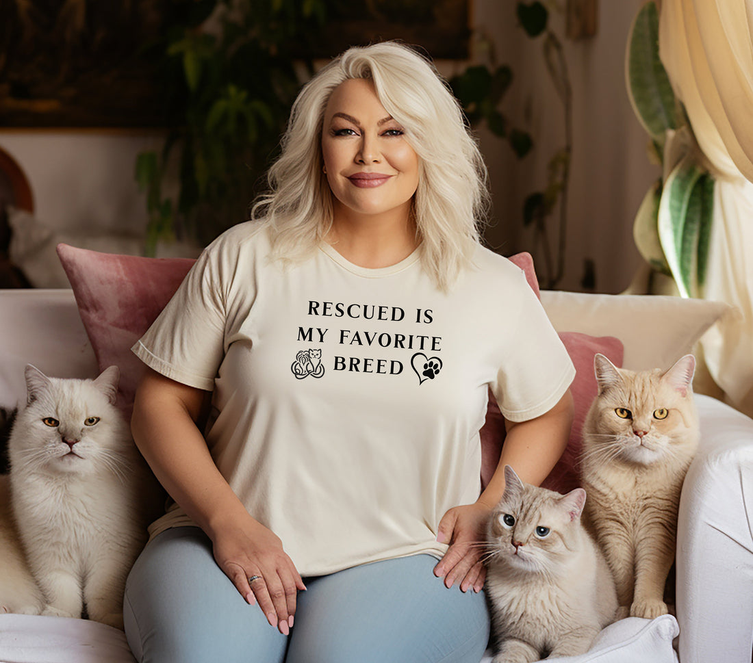 Rescued Is My Favorite Breed - Natural