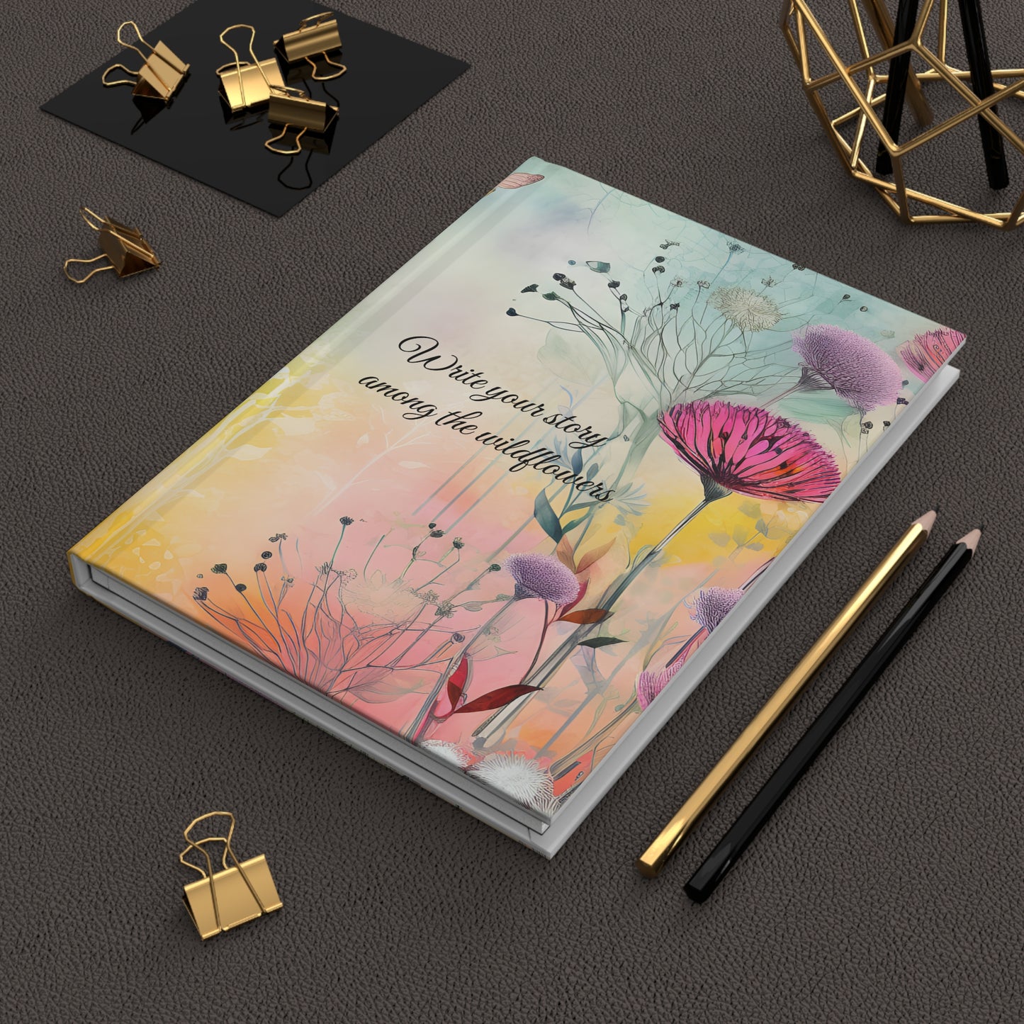 Wildflower Journal, “Write Your Story Among the Wildflowers” Notebook