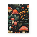 Personalized Whimsical Mushrooms Journal, Enchanted Forest Writing Notebook