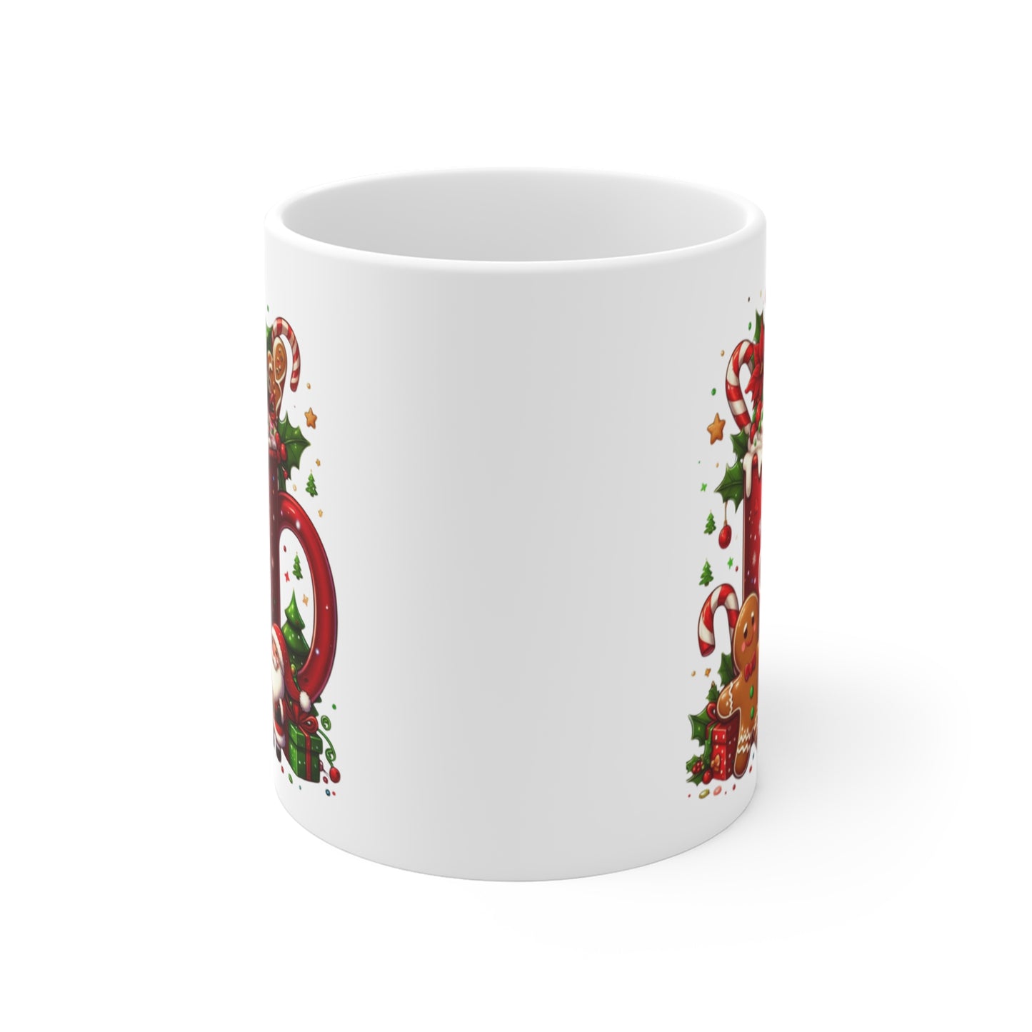 This Is My Christmas Chill Mug, Mug, Holiday Cocoa, Santa & Gingerbread