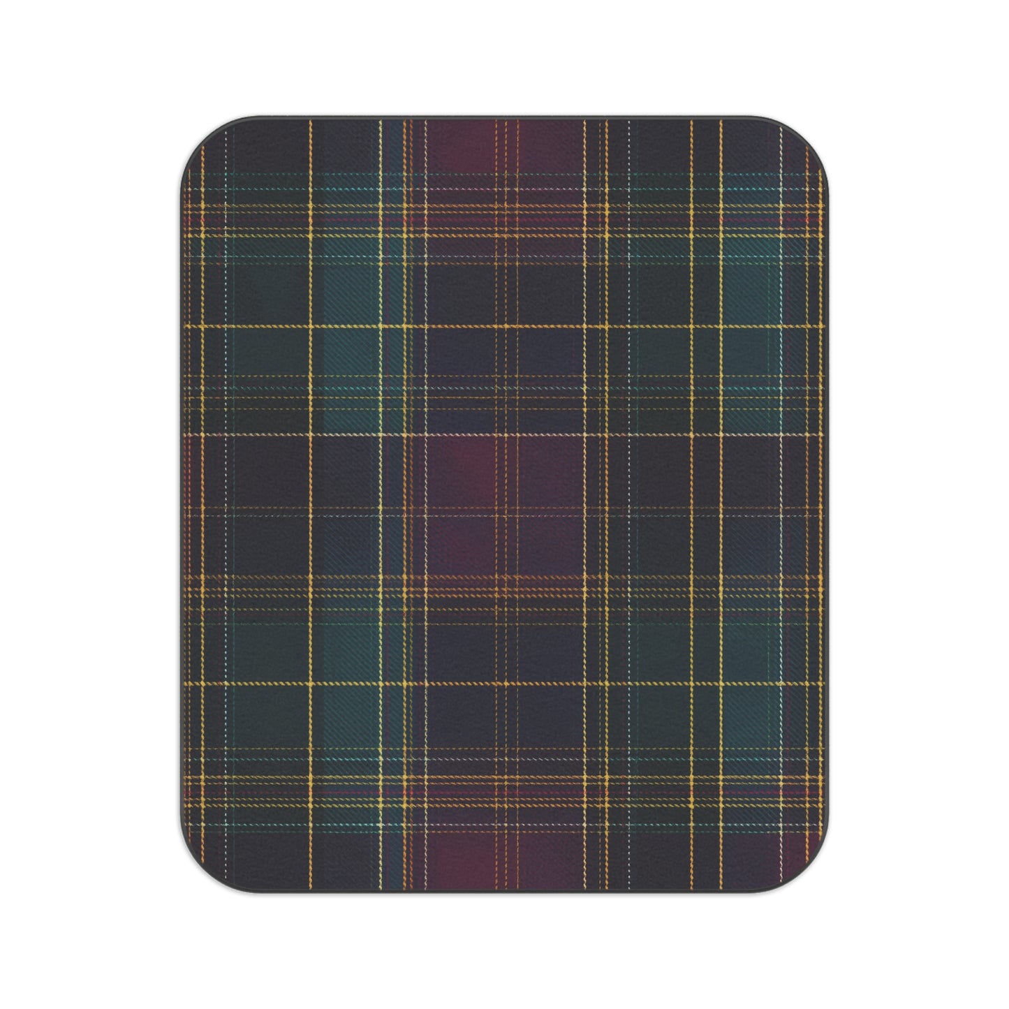 Sophisticated Dark Tartan Picnic Blanket, Elegant Plaid Outdoor Blanket for Picnics, Camping & Gatherings