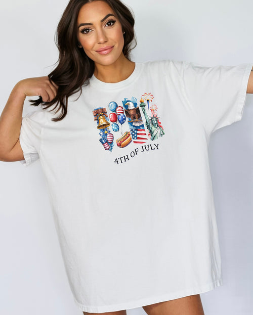 Patriotic 4th of July Tee – Classic Independence Day Unisex Shirt