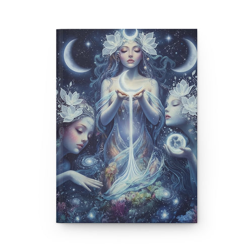 Celestial Goddesses Journal, Mystical Moon Goddesses Notebook