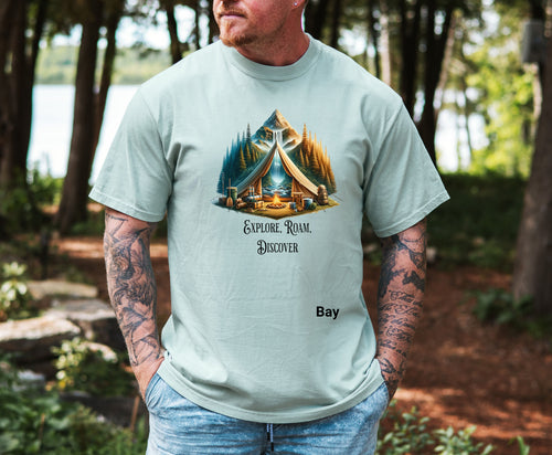 Adventure Explorer T-Shirt, Camping Tee, Travel Shirt, Nature Lovers Gift, Outdoor Adventure Apparel, Perfect for Hiking and Bonfires