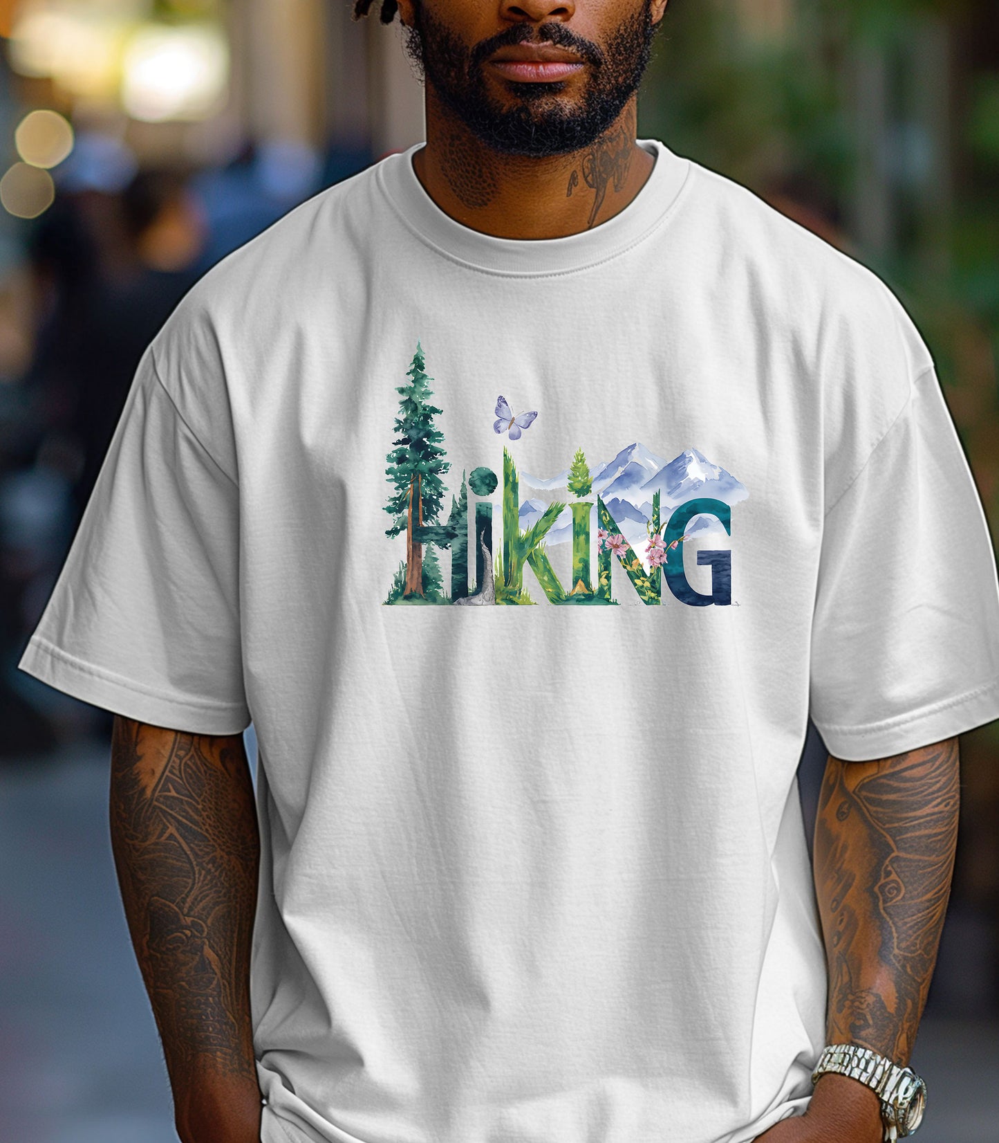 Hiking Adventure T-shirt, Wilderness Lover Apparel, Gift for Hikers, Camping & Hiking Shirt