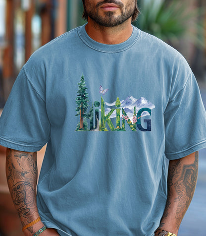 Hiking Adventure T-shirt, Wilderness Lover Apparel, Gift for Hikers, Camping & Hiking Shirt