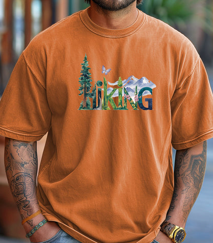 Hiking Adventure T-shirt, Wilderness Lover Apparel, Gift for Hikers, Camping & Hiking Shirt