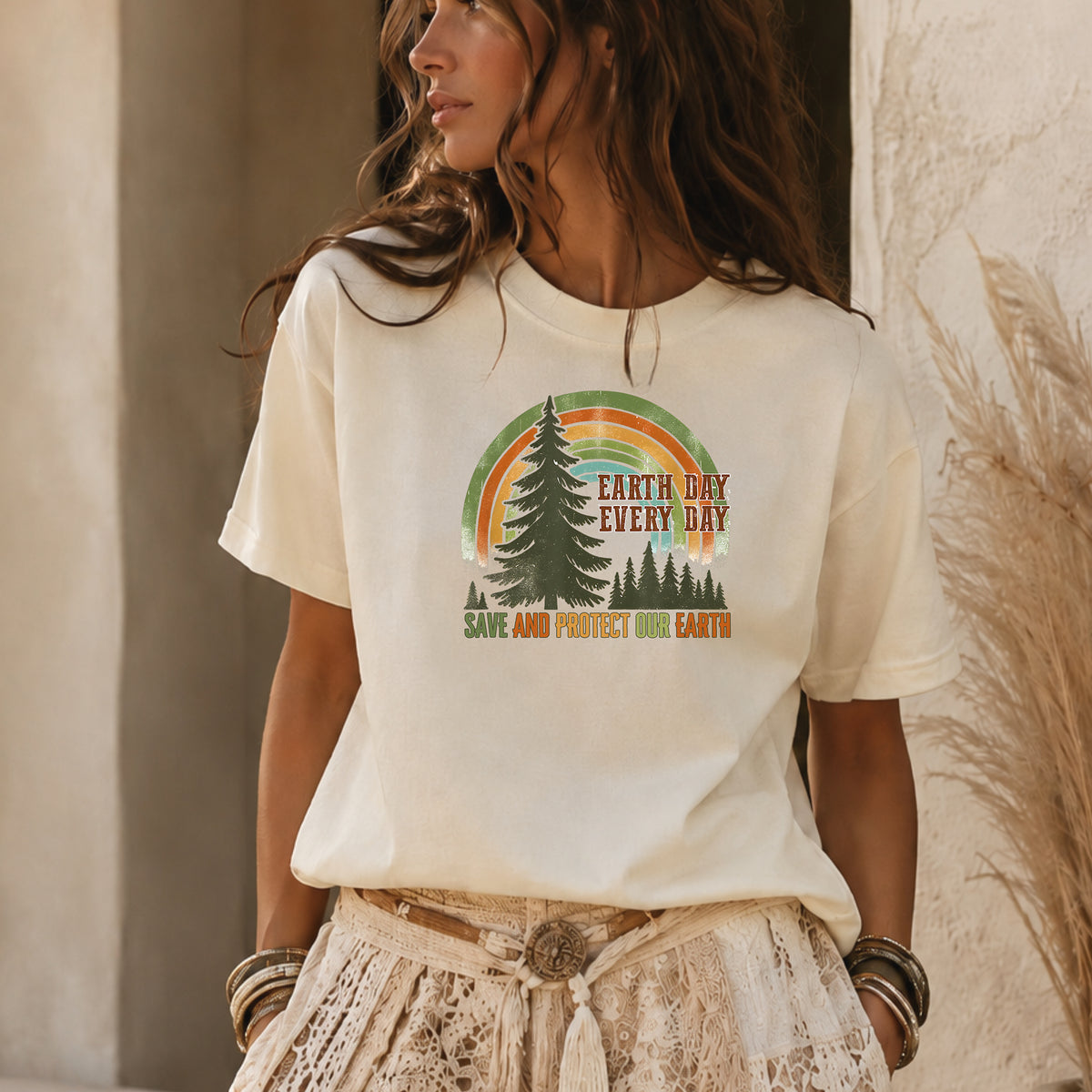Earth Day Every Day T-Shirt, Save & Protect Our Earth Nature Tee