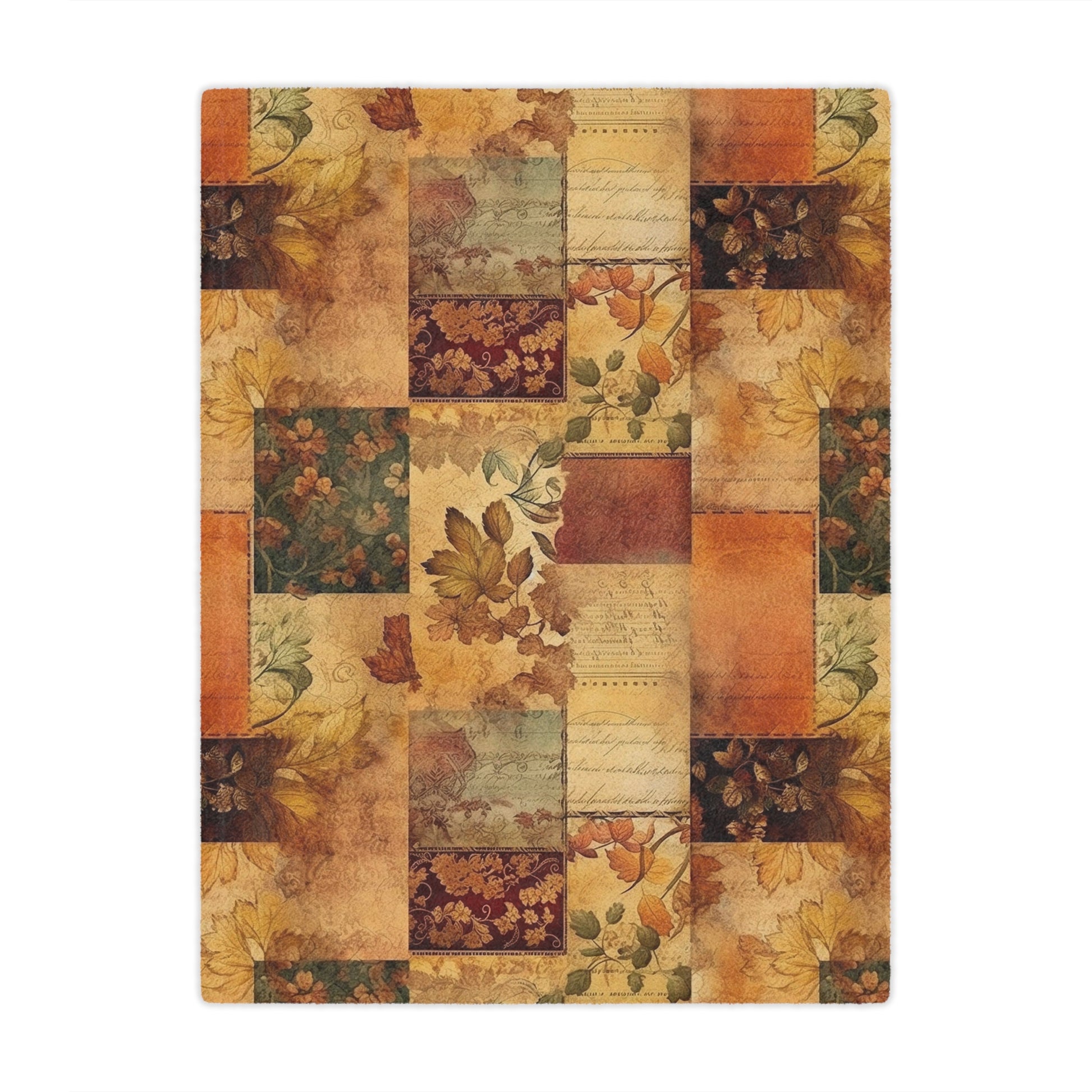Fall Patchwork Blanket