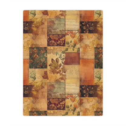 Fall Patchwork Blanket