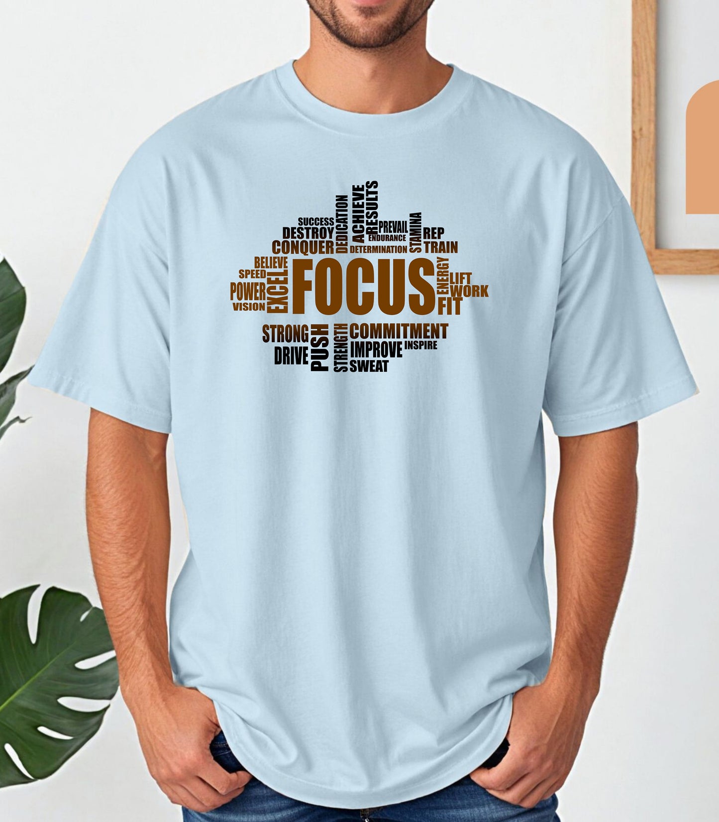 FOCUS Motivational Gym T-Shirt