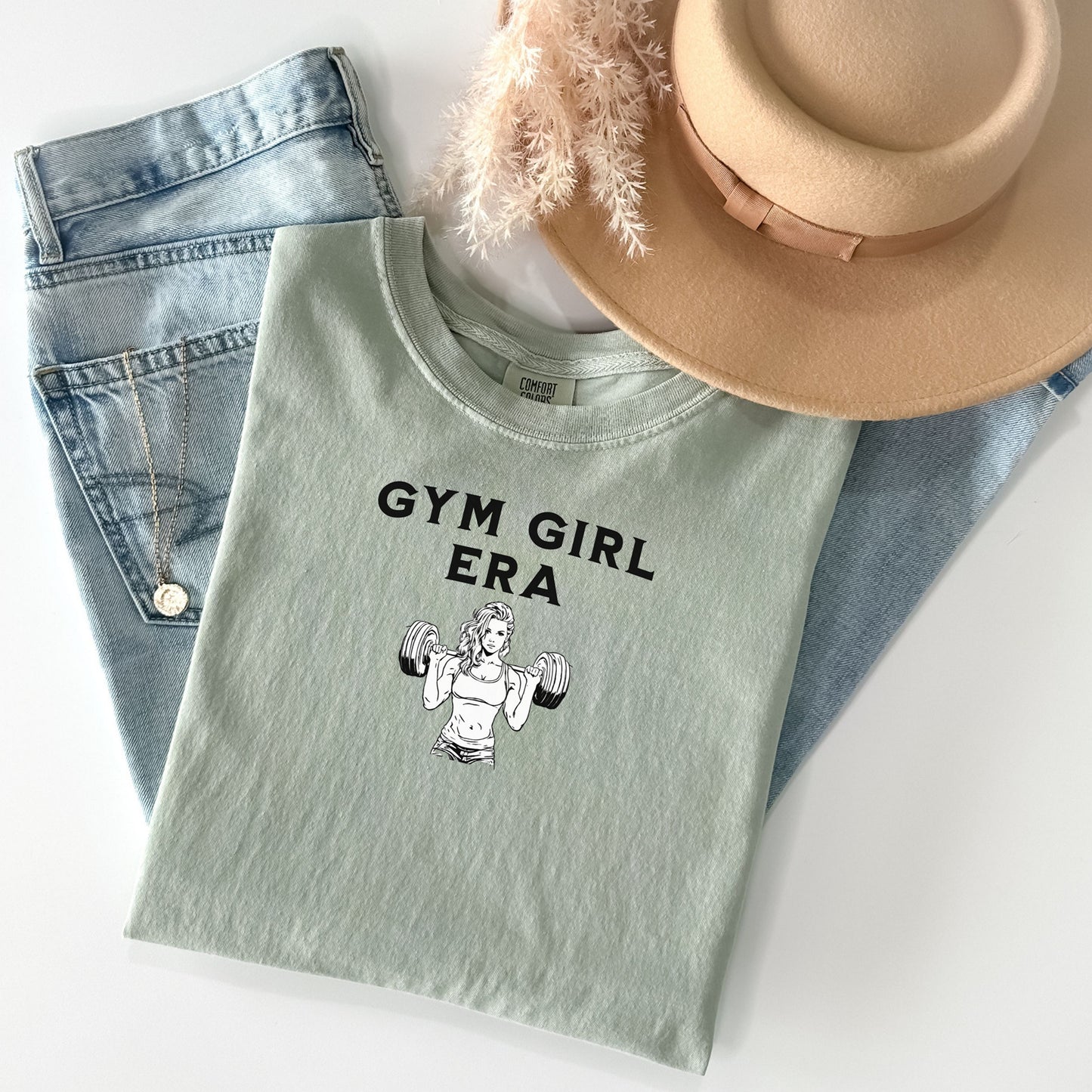 Gym Girl Era T-Shirt, Fitness Tee, Strong, Confident & Fierce