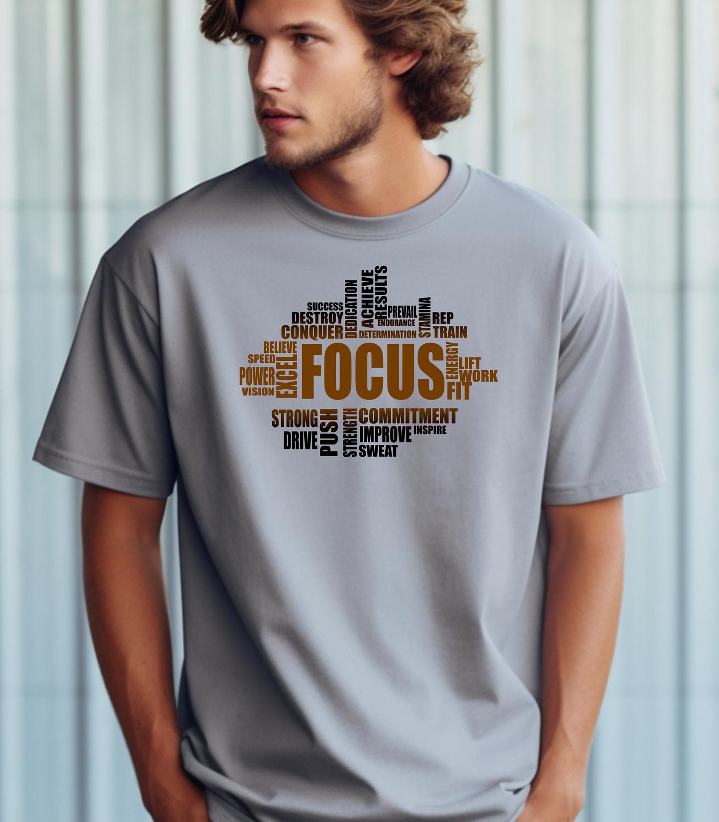 FOCUS Motivational Gym T-Shirt