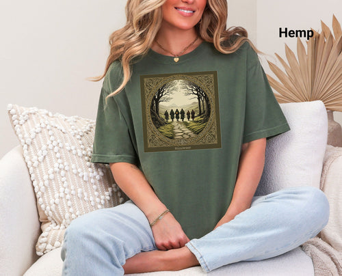 Fellowship T-Shirt, Fantasy Adventure T-Shirt, Middle Earth Tee, Hobbit Style, Epic Quest T-Shirt, Heroic Journey, Adventure, Comfort Colors® Tee