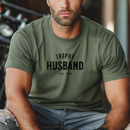 Personalized Trophy Husband Shirt, Gift For Him, Funny Husband Shirt, Anniversary Gift For Him, Gift For Husband, Anniversary Present, Father's Day