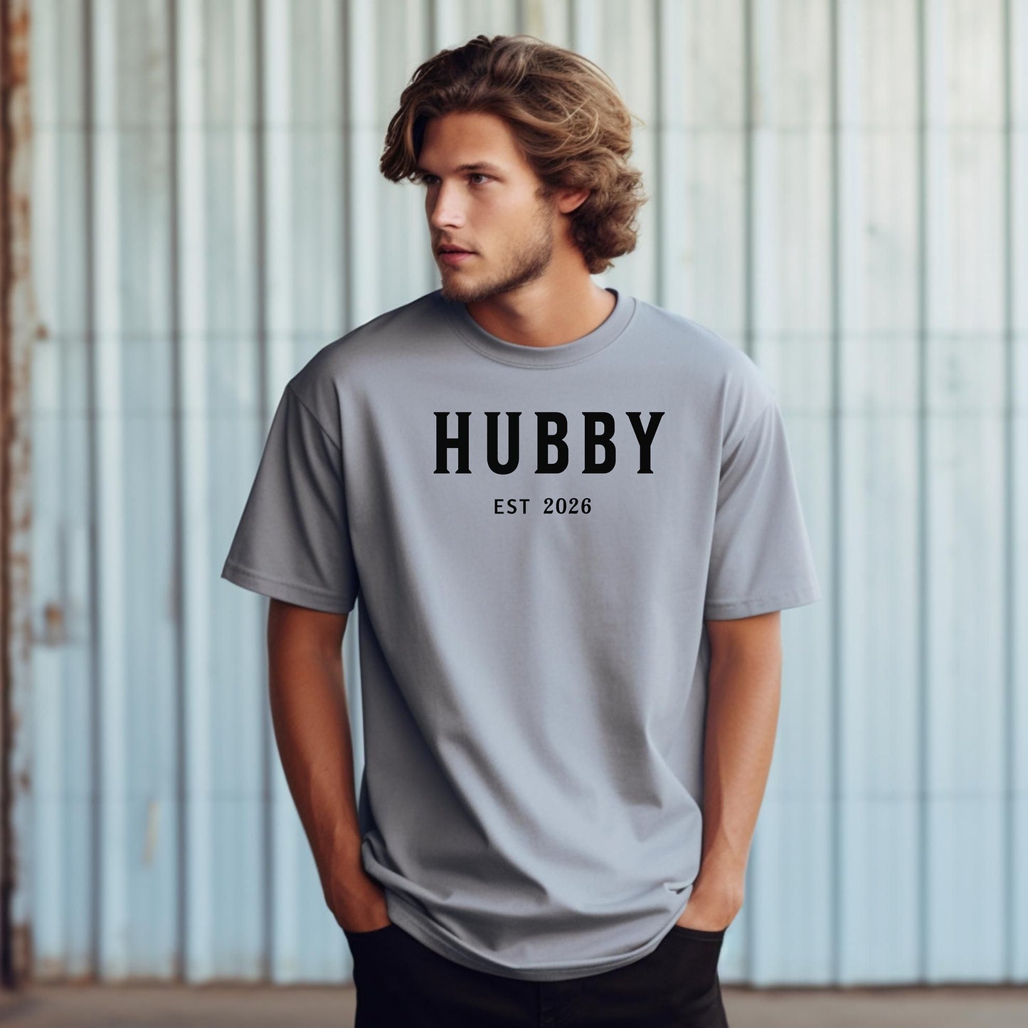 Personalized Hubby Shirt, Honeymoon Shirt, Wedding Shirt, Just Married Shirt, Matching Couple Shirt, Anniversary Tee, Engagement Announcement Shirt
