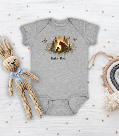 Baby Bear Woodland Infant Bodysuit