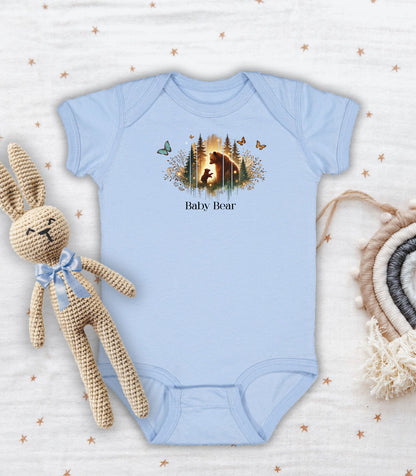Baby Bear Woodland Infant Bodysuit