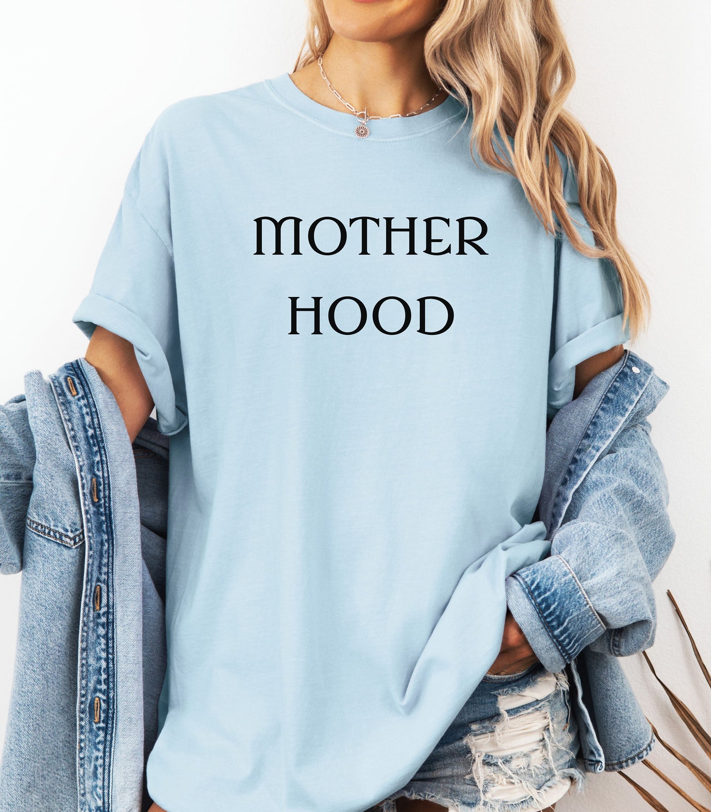 Mother Hood Empowered Mom T-Shirt, Mom Life Tee
