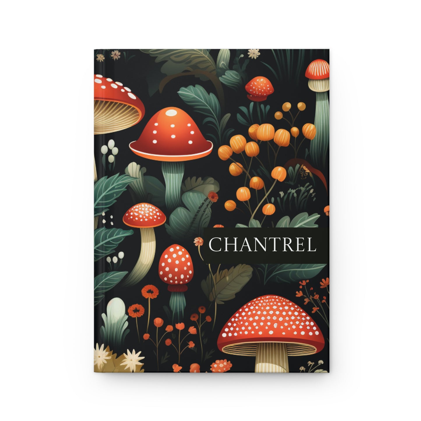 Personalized Whimsical Mushrooms Journal