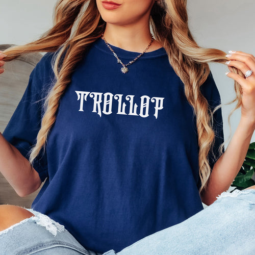 T-Shirt with 'TROLLOP' Design - Casual Streetwear, Graphic Tee, Gift for Friends, Summer Fashion, Unisex Apparel