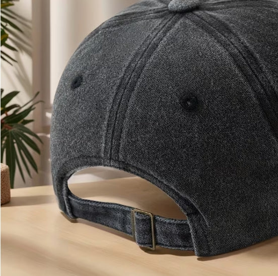 Moonlight Reflections Vintage Baseball Cap, Celestial Moon Hat