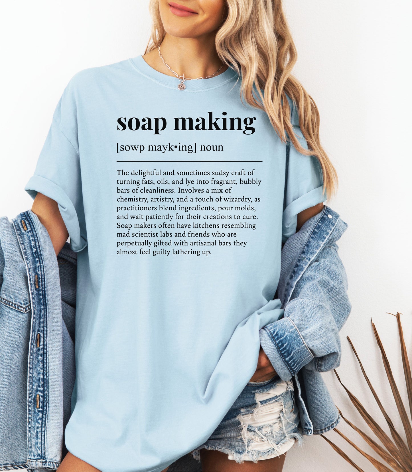 Soap Making Definition T-Shirt, Gift for Soap Artisans & Creators
