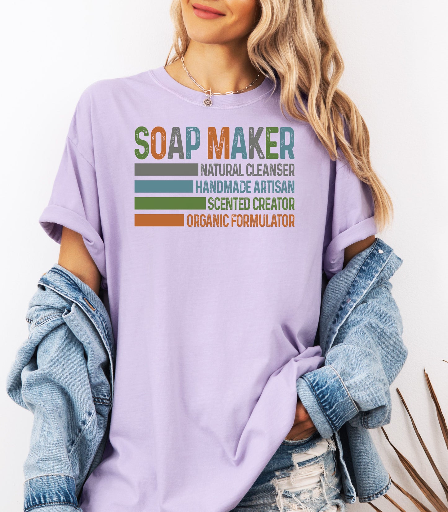 Soap Maker T-Shirt, Natural Cleanser, Handmade Artisan, Organic Formulator