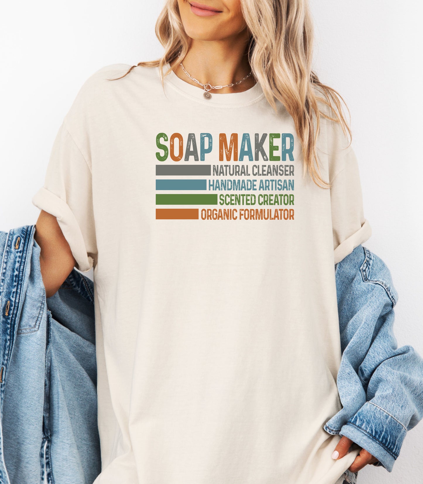 Soap Maker T-Shirt, Natural Cleanser, Handmade Artisan, Organic Formulator