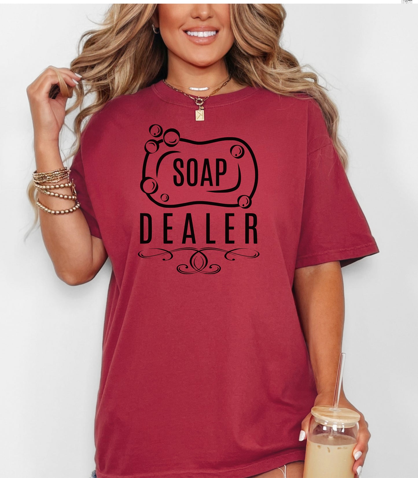 Soap Dealer T-Shirt, Funny Gift for Handmade Soap Makers & Artisans
