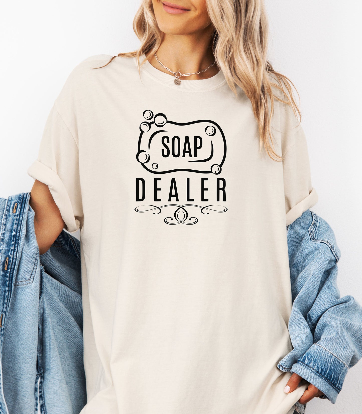 Soap Dealer T-Shirt, Funny Gift for Handmade Soap Makers & Artisans