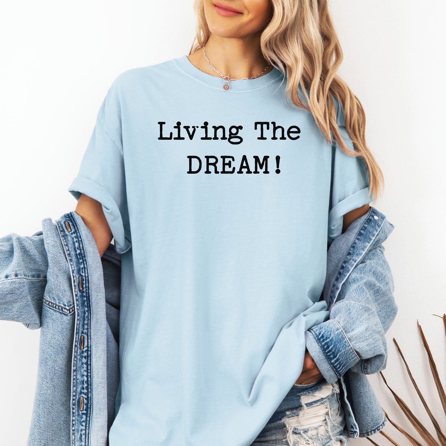 Living the Dream T-Shirt, Funny Sarcastic Statement Tee