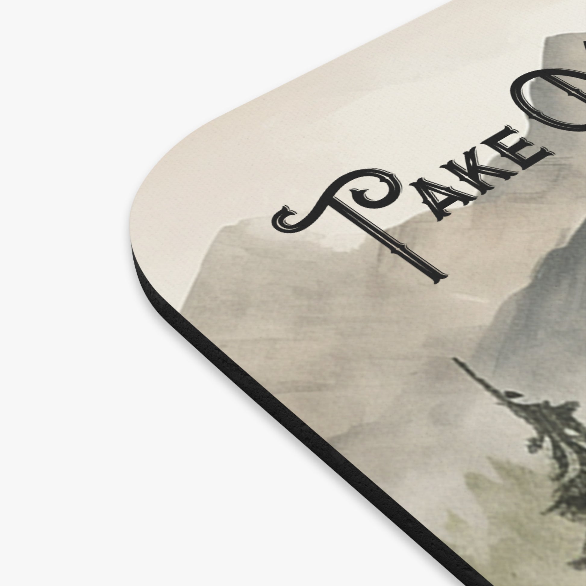 Edge of Mouse Pad to show thickness