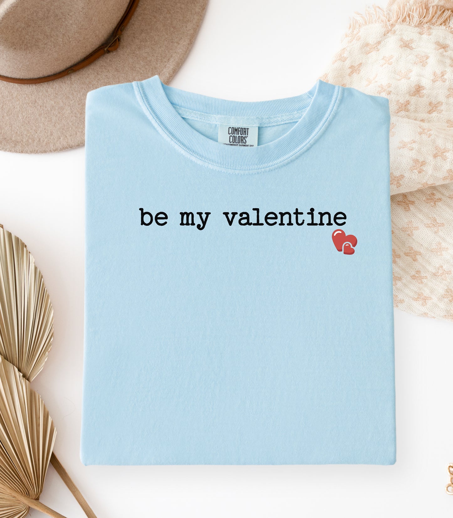Be My Valentine T-Shirt, Simple Heart Valentine Design