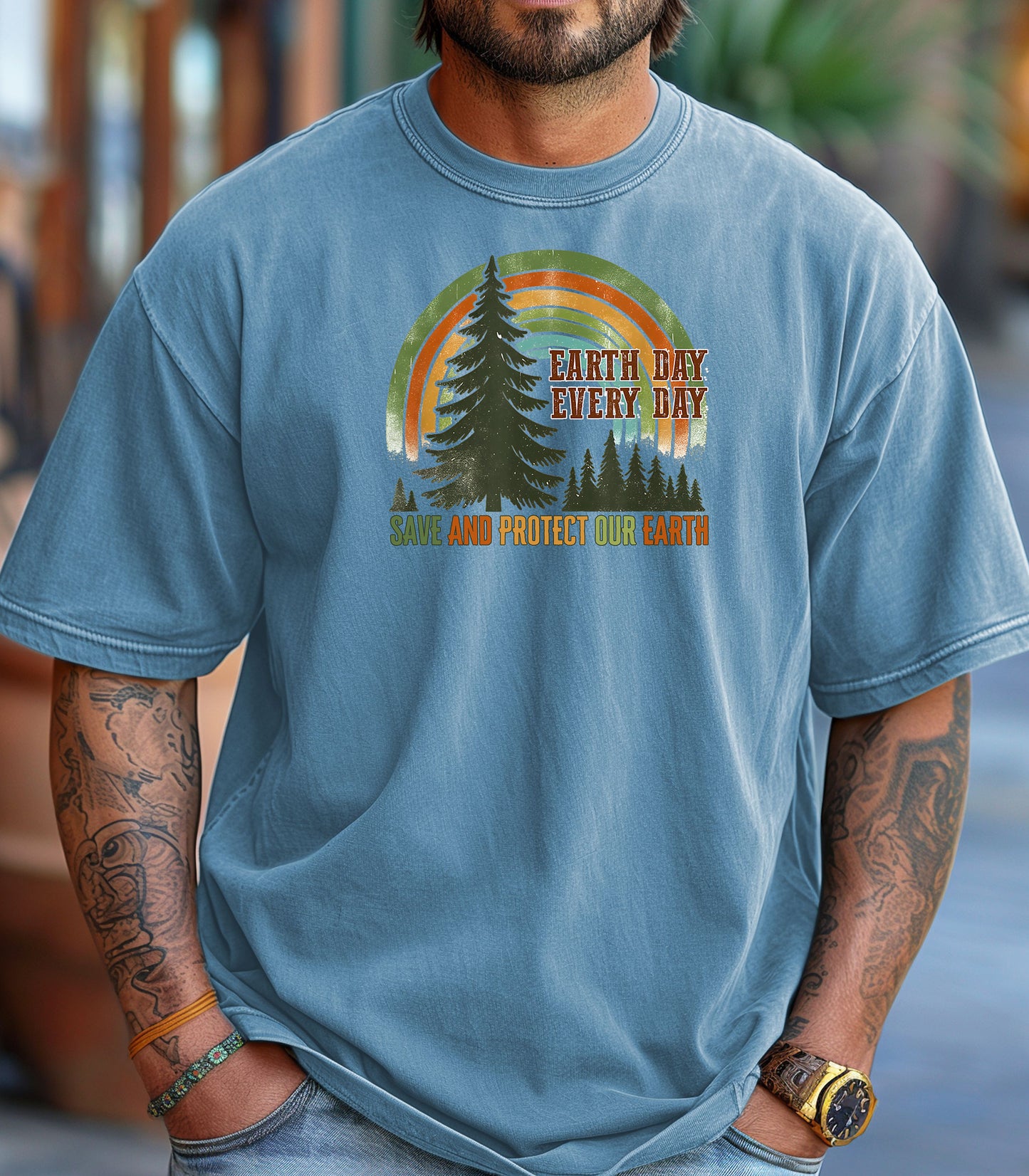 Earth Day Every Day, Save and Protect Our Earth Nature T-Shirt