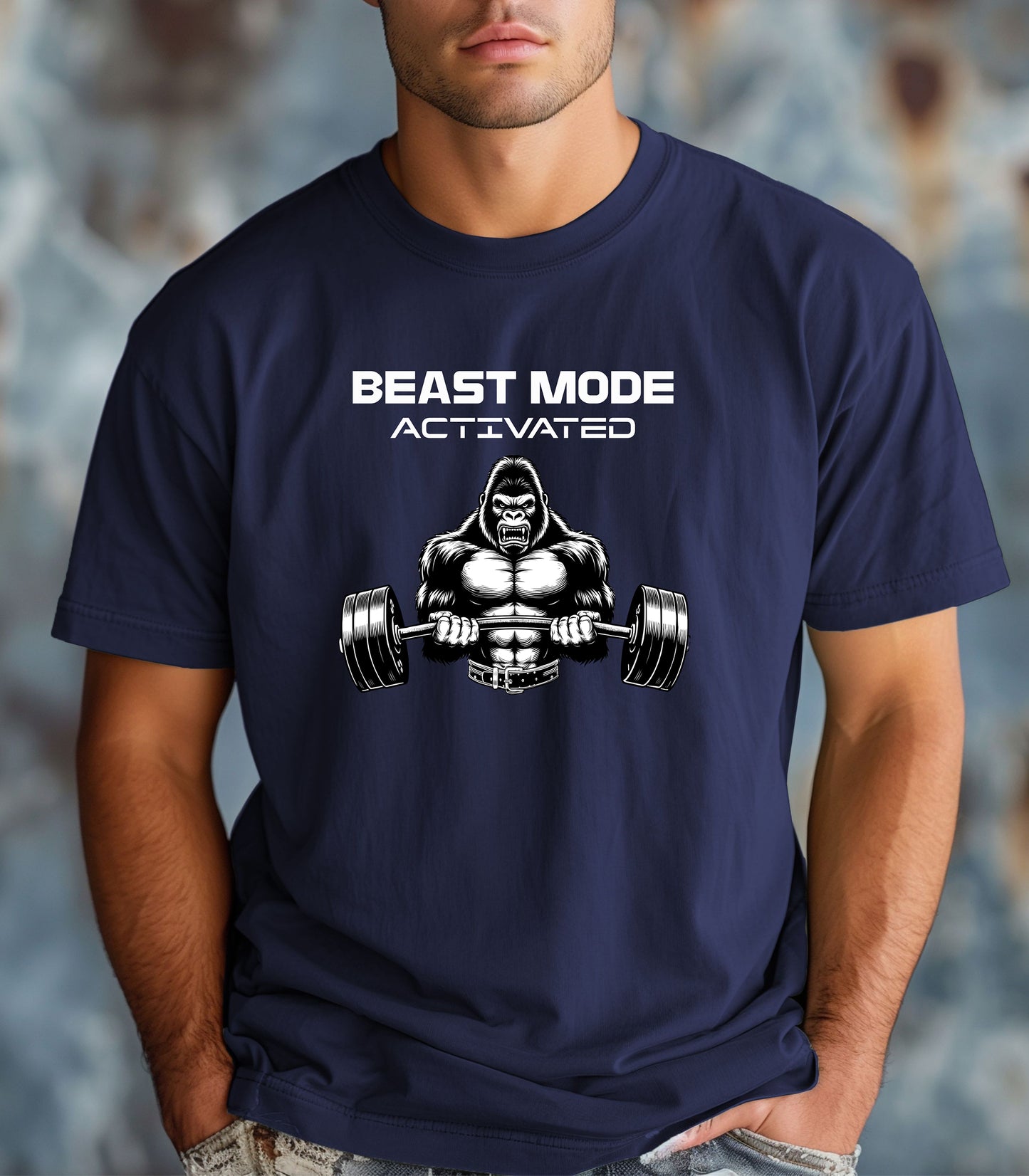 Beast Mode Activated Shirt, Workout Shirt, Weightlifting Tee, Hardcore Gym Tee, Gift for Gym Lovers