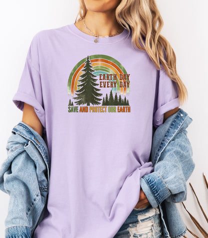 Earth Day Every Day, Save and Protect Our Earth Nature T-Shirt