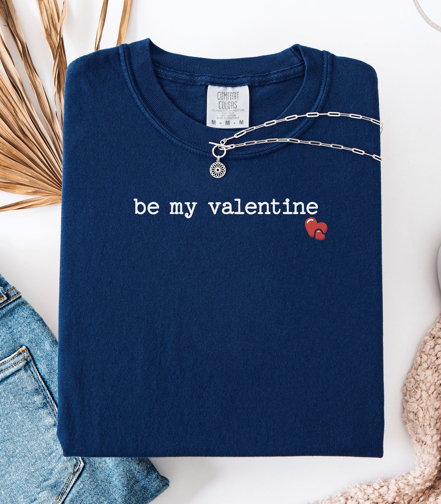 Be My Valentine T-Shirt, Simple Heart Valentine Design