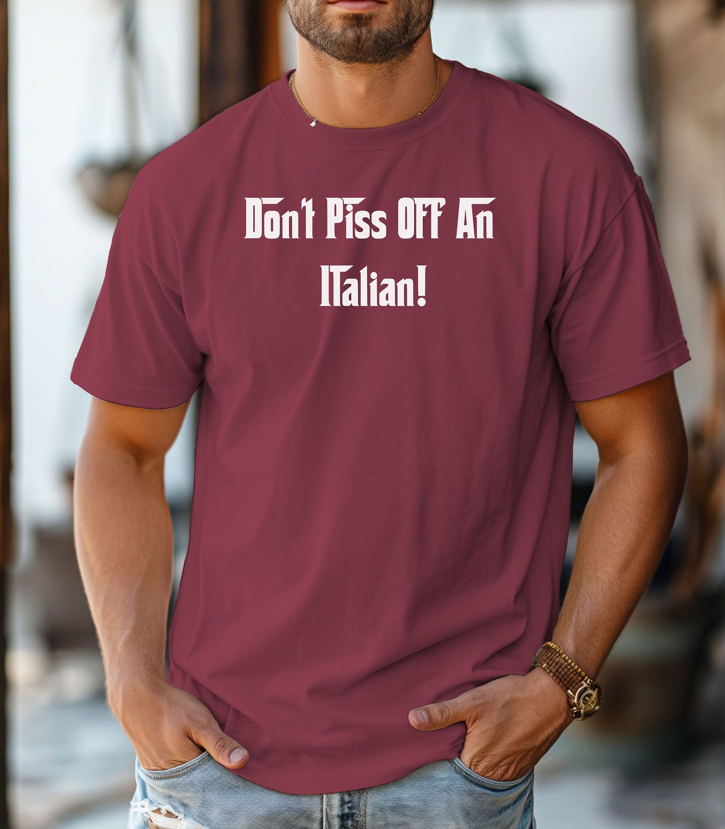 Don't Piss Off An Italian T-Shirt, Italian Pride T-Shirt, Gift for Italian Friends, Birthday Gift, Family Gatherings