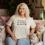 Rescued Is My Favorite Breed Tee – Celebrate Animal Rescue & Adoption