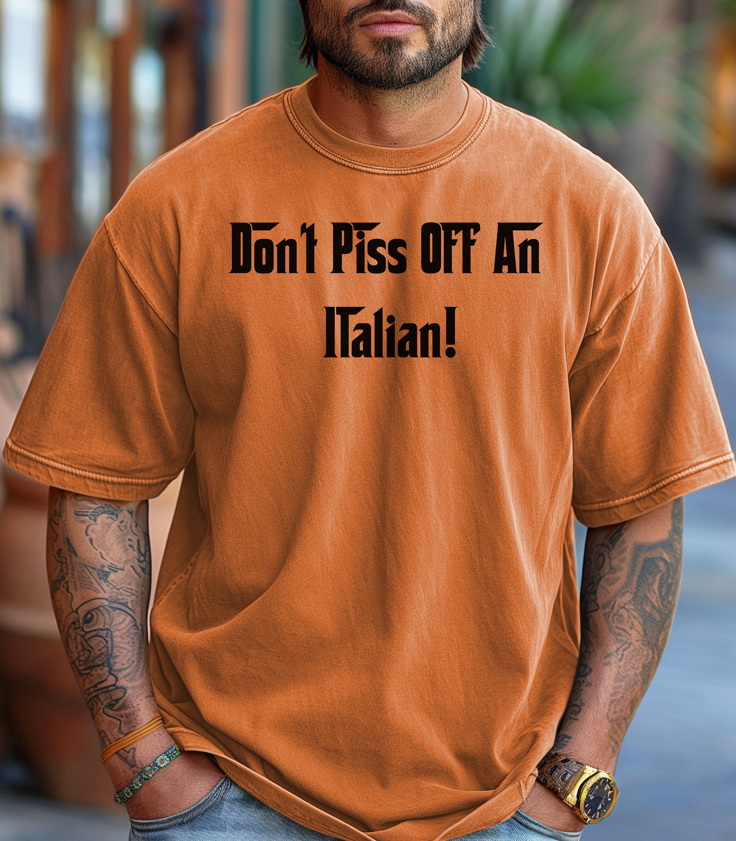 Don't Piss Off An Italian T-Shirt, Italian Pride T-Shirt, Gift for Italian Friends, Birthday Gift, Family Gatherings