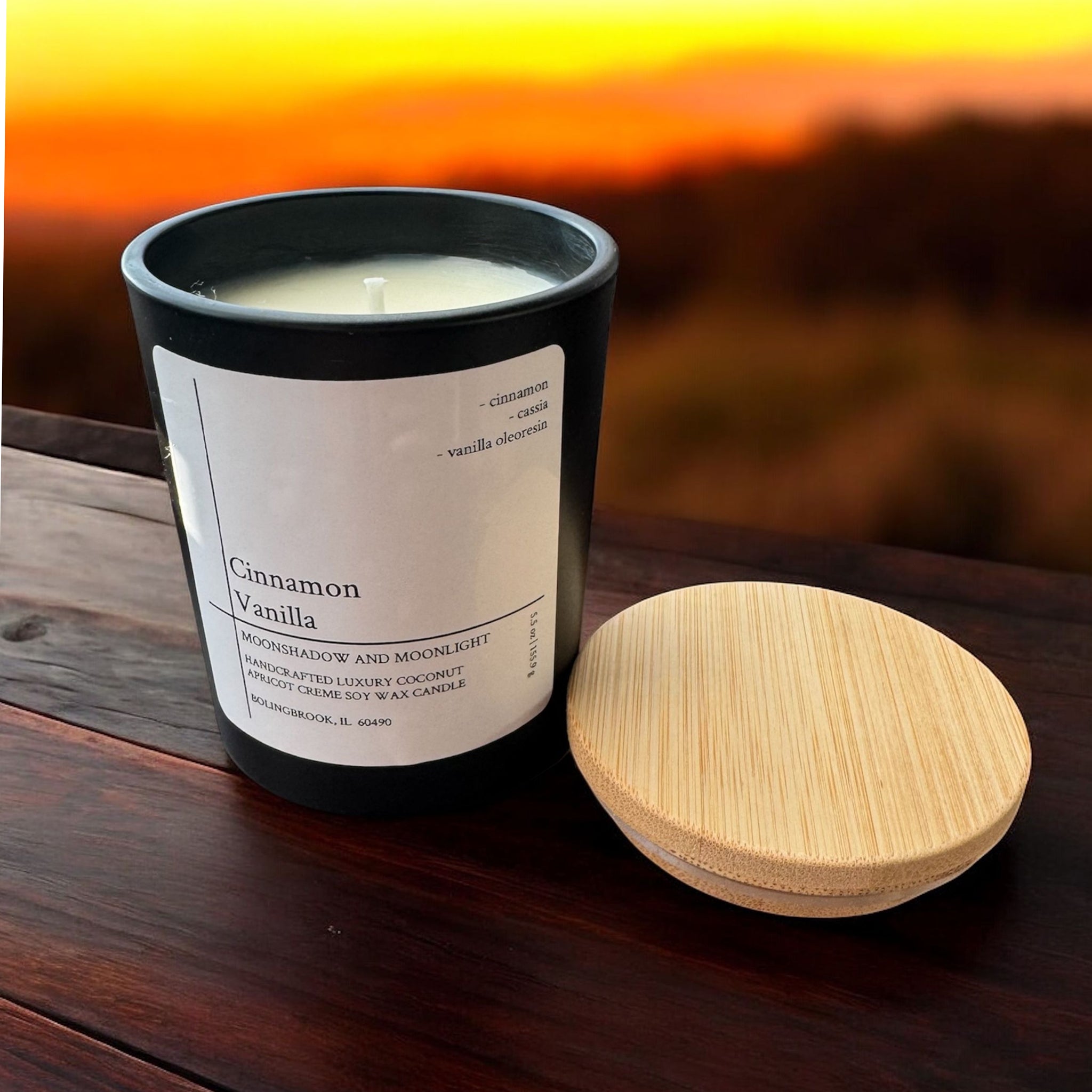 Cinnamon Vanilla Candle – Warm & Sweet Comfort