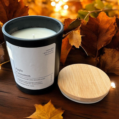 Apple Cinnamon Candle - Crisp and Cozy Fall Fragrance