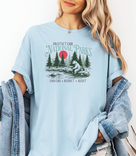 Protect Our National Parks Nature & Wildlife T-Shirt
